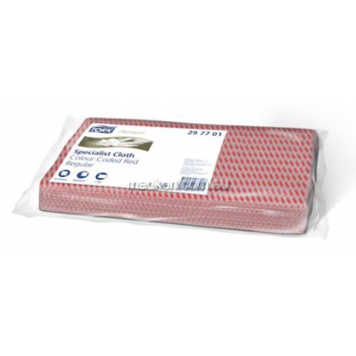 View 297701 Red Cleaning Cloth Folded details.