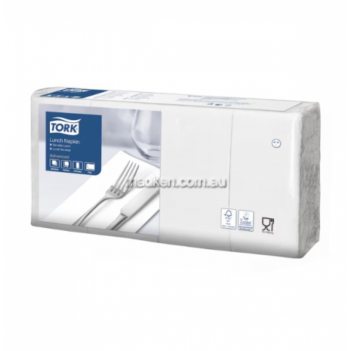 View 477402 Lunch Napkins 8 Fold Edge Emboss details.