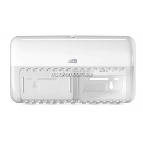 557000 Conventional Twin Toilet Roll Dispenser 