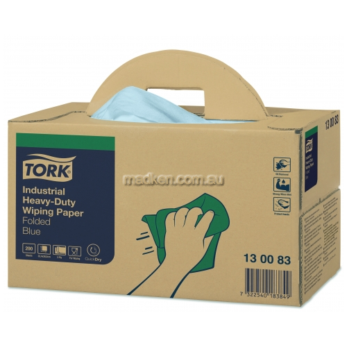 View 130083 Industrial Wiper Folded Handy Box details.