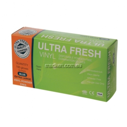 View Disposable Vinyl Gloves Powder Free Large details.