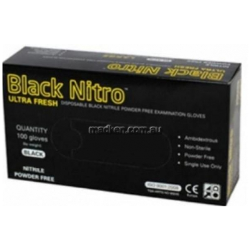 View Disposable Nitrile Gloves Powder Free Extra Large details.