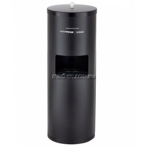 View Floor Standing Wipe Dispenser and Bin details.