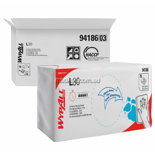 View 94186 L30 Single Sheet Wiper details.