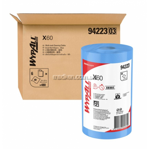 94223 X60 Small Roll Wipers Roll