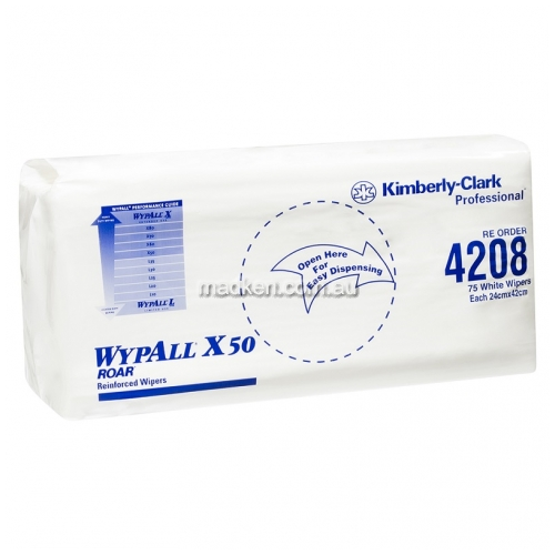 X50 Single Sheet Wipers 600 Wipers