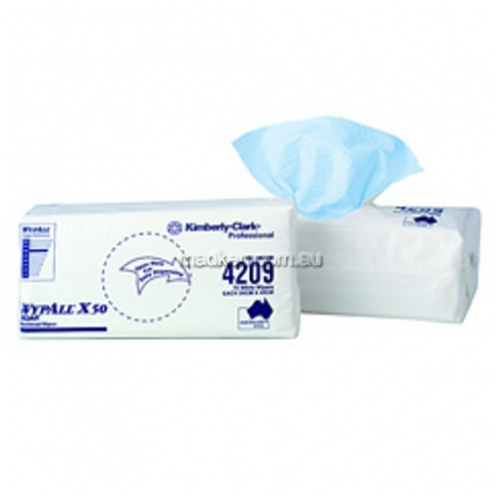 View X50 Single Sheet Wipers 600 Wipers details.